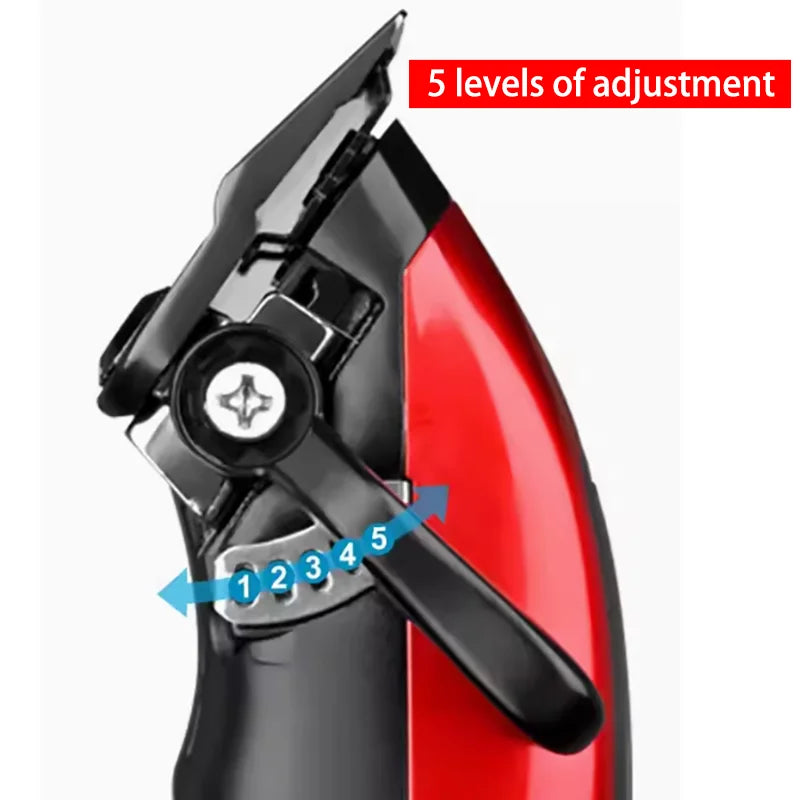 WMARK NG-X1 Professional Hair Clippers for Men, Microchipped Magnetic Motor 10000RPM 9V with Charge Stand, Cordless Cutter Trimmer